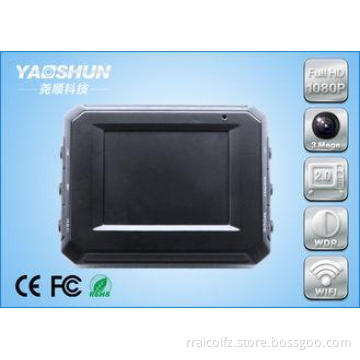Black Box Surveillance WIFI Car DVR Support WDR / HDR , 192
